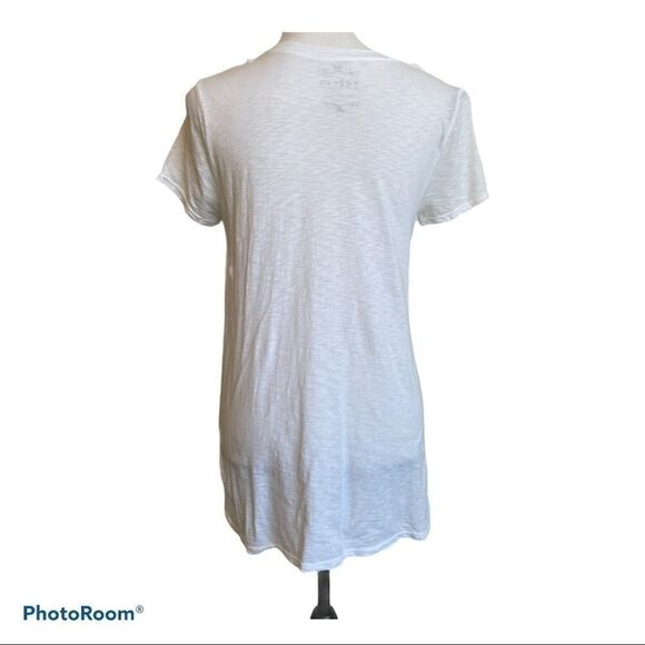 Velvet by Graham & Spencer White Tee, Size Small - Picture 11 of 11